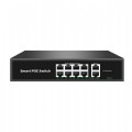 8Port Gigabit POE switch with 2Port UP link