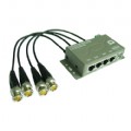 4CH Passive HD TVI/CVI/AHD  Data,Power & Video Balun
